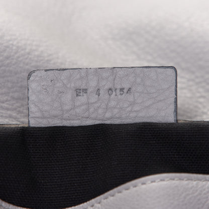 Givenchy Grained Calfskin Medium Pandora Pure Flap Bag Pearl Grey 14 of 19