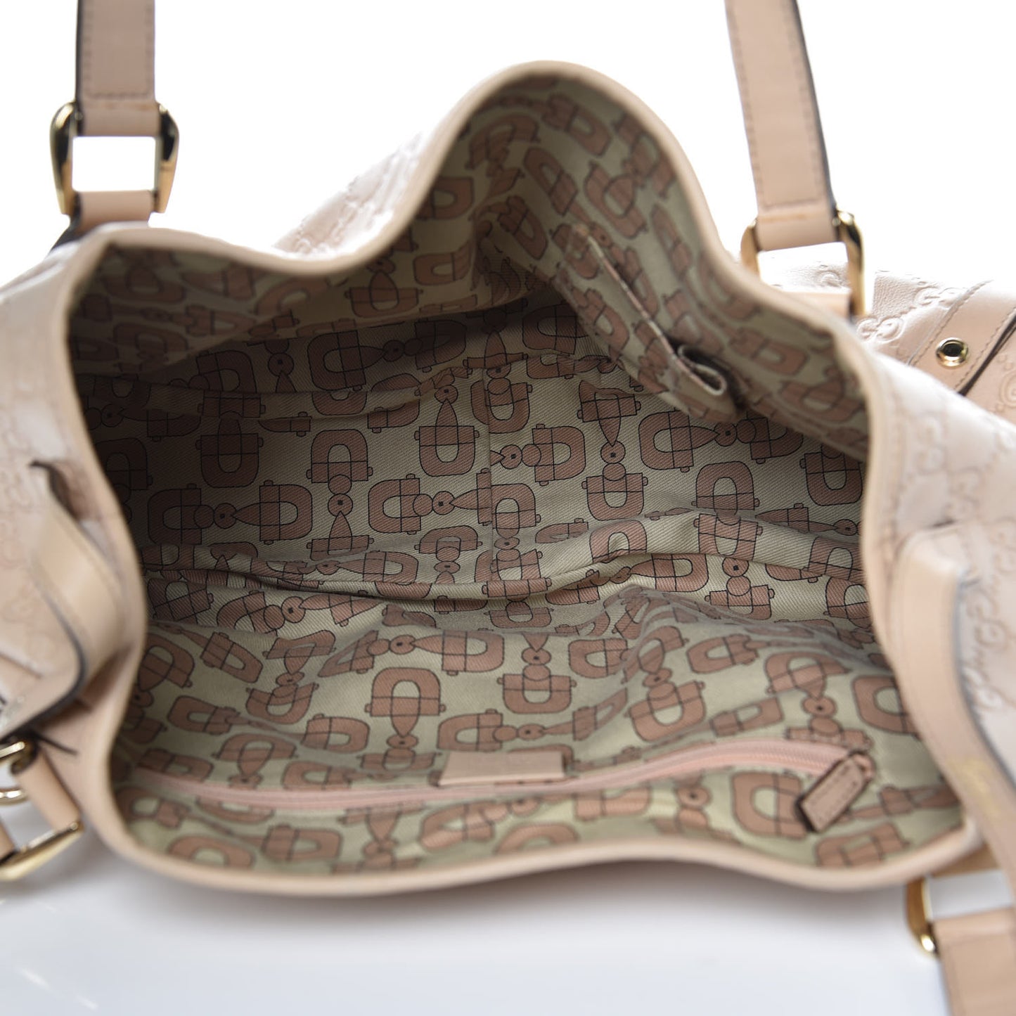 Guccissima Medium Abbey Shoulder Bag Beige