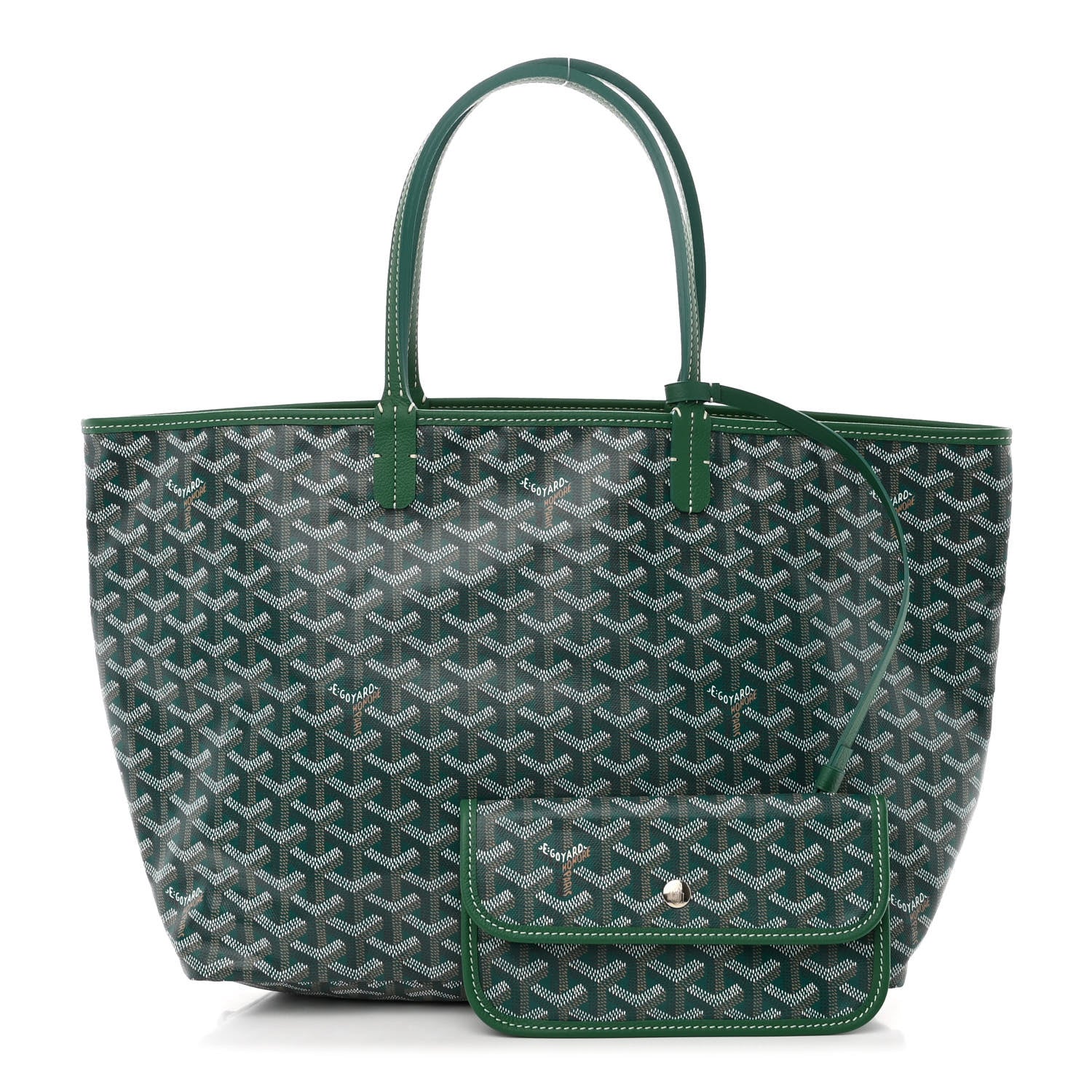 Goyard Goyardine Saint Louis PM Green 1 of 9
