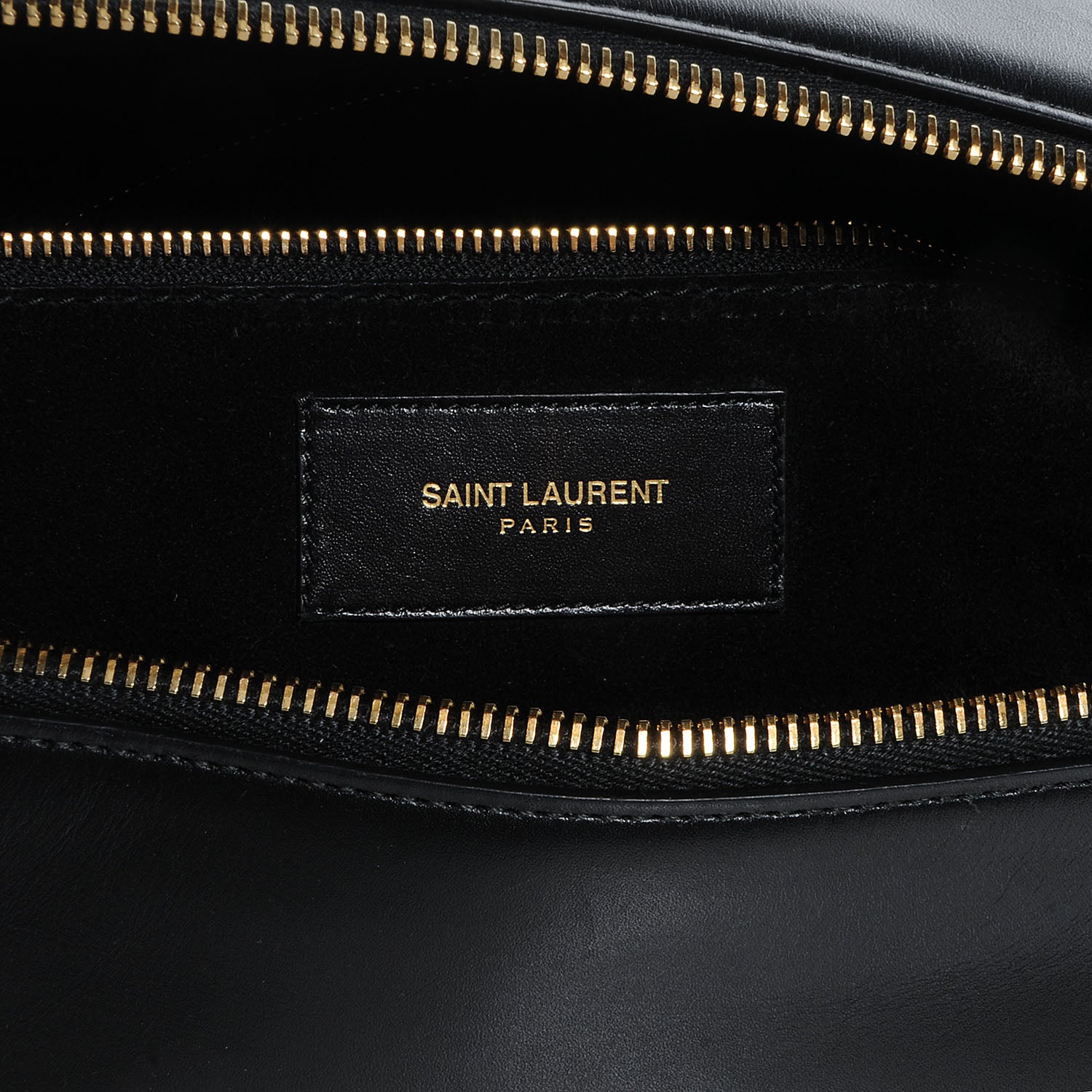 Saint Laurent Smooth Leather Classic Duffle 12 Black 6 of 9