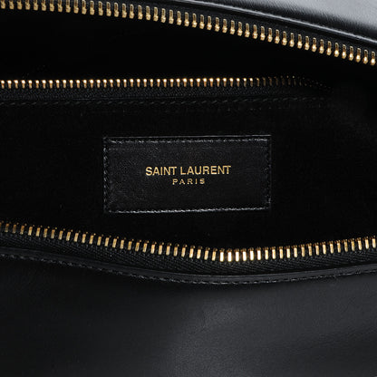 Saint Laurent Smooth Leather Classic Duffle 12 Black 6 of 9