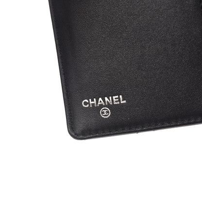 Chanel Patent Quilted Brilliant Yen Wallet Black 6 of 9