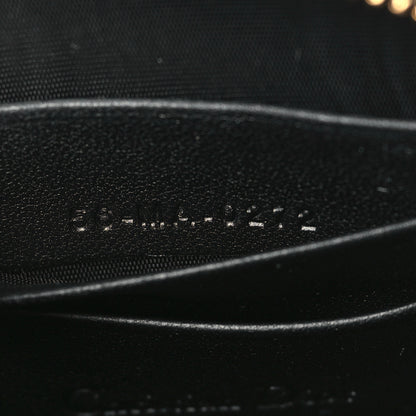 Christian Dior Lambskin Cannage Lady Dior Phone Holder Black 7 of 10