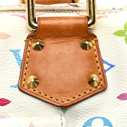 Louis Vuitton Monogram Multicolor Speedy 30 White 10 of 17