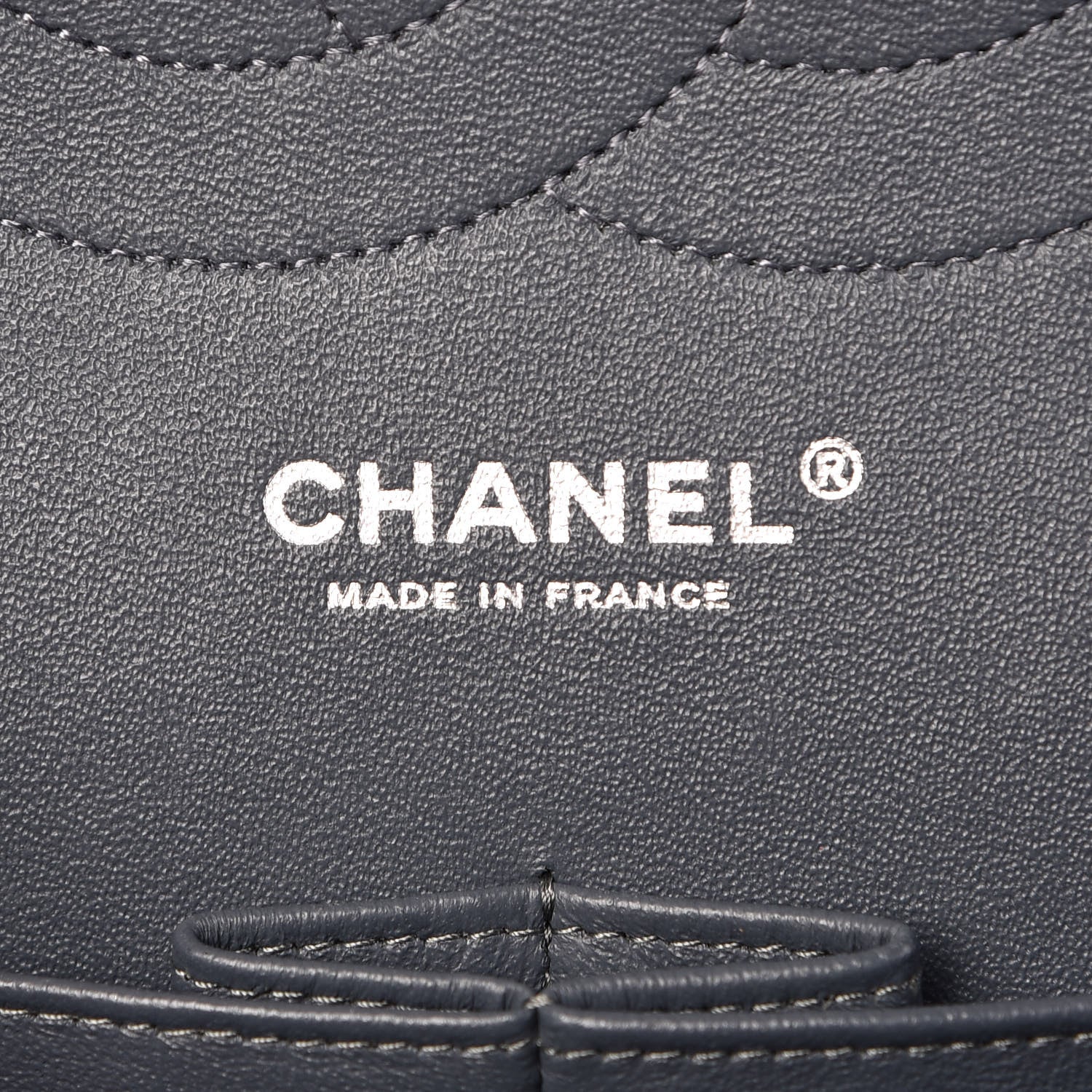 Chanel Caviar Quilted Jumbo Double Flap Blue 9 of 11