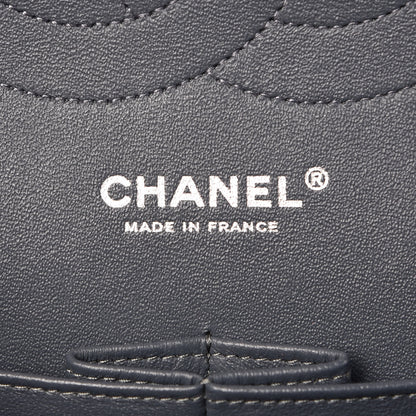 Chanel Caviar Quilted Jumbo Double Flap Blue 9 of 11