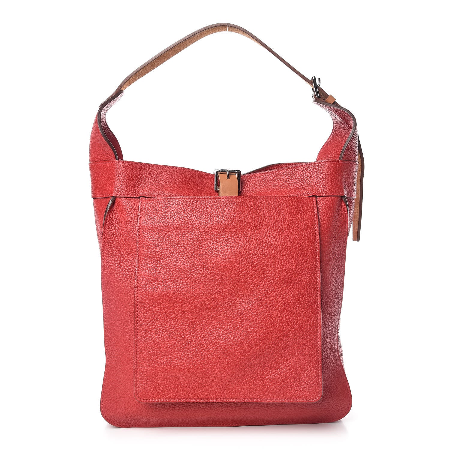 Hermes Taurillon Clemence Marwari PM Rouge Casaque 1 of 10