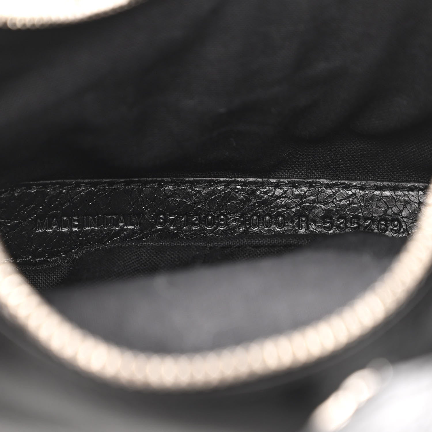 Balenciaga Agneau Arena Le Cagole Shoulder Bag XS Black 7 of 10