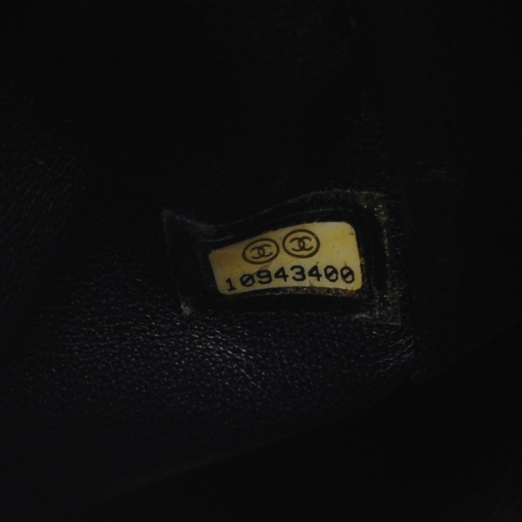 Chanel Distressed Patent Jumbo Single Flap Black 7 of 7