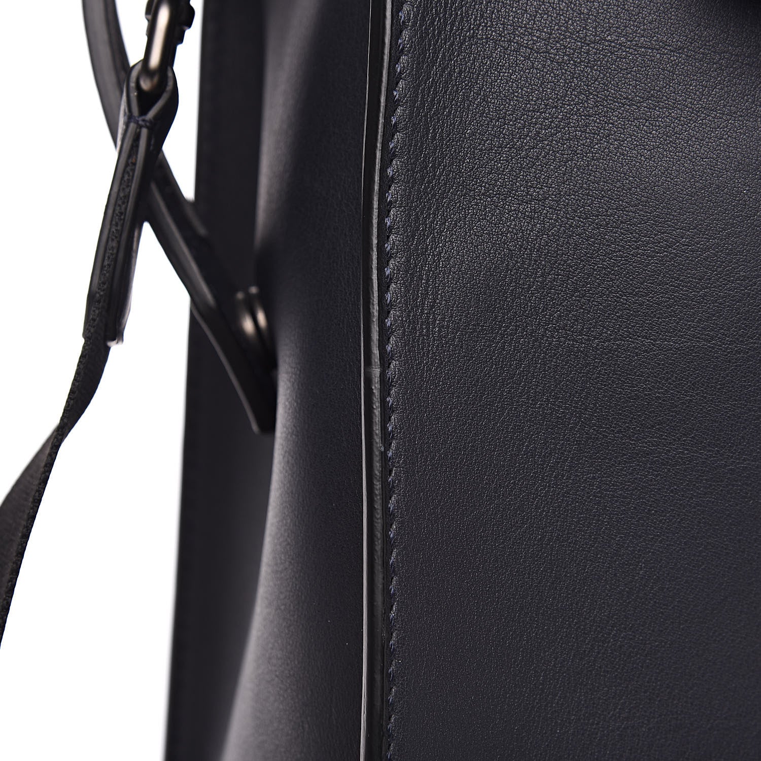 Fendi Vitello Dolce Lui Urban Briefcase Blue Notte 8 of 12