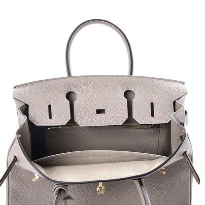 Hermes Togo Birkin 30 Gris Asphalte 9 of 36
