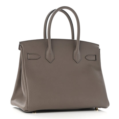 Hermes Epsom Birkin 30 Etain 3 of 10