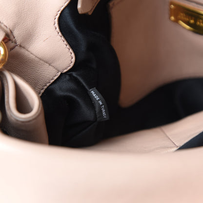 Miu Miu Nappa Matelasse Top Handle Bag Cammeo 7 of 18