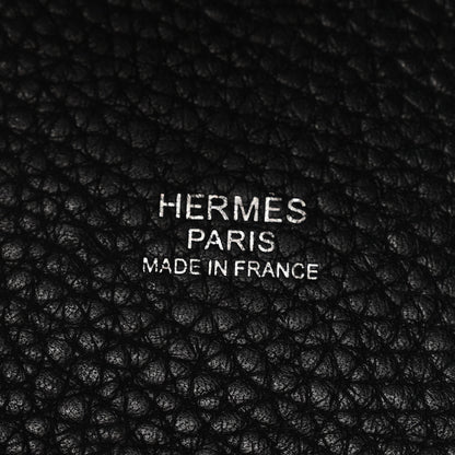 Hermes Taurillon Clemence Picotin Lock 18 PM Black 6 of 10