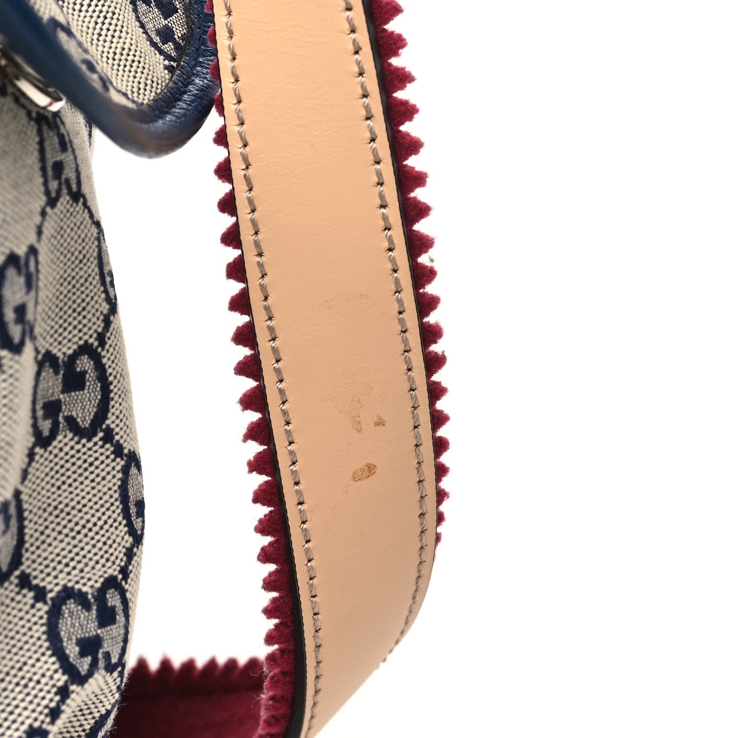 Gucci GG Monogram Diaper Bag Beige Blue 12 of 12