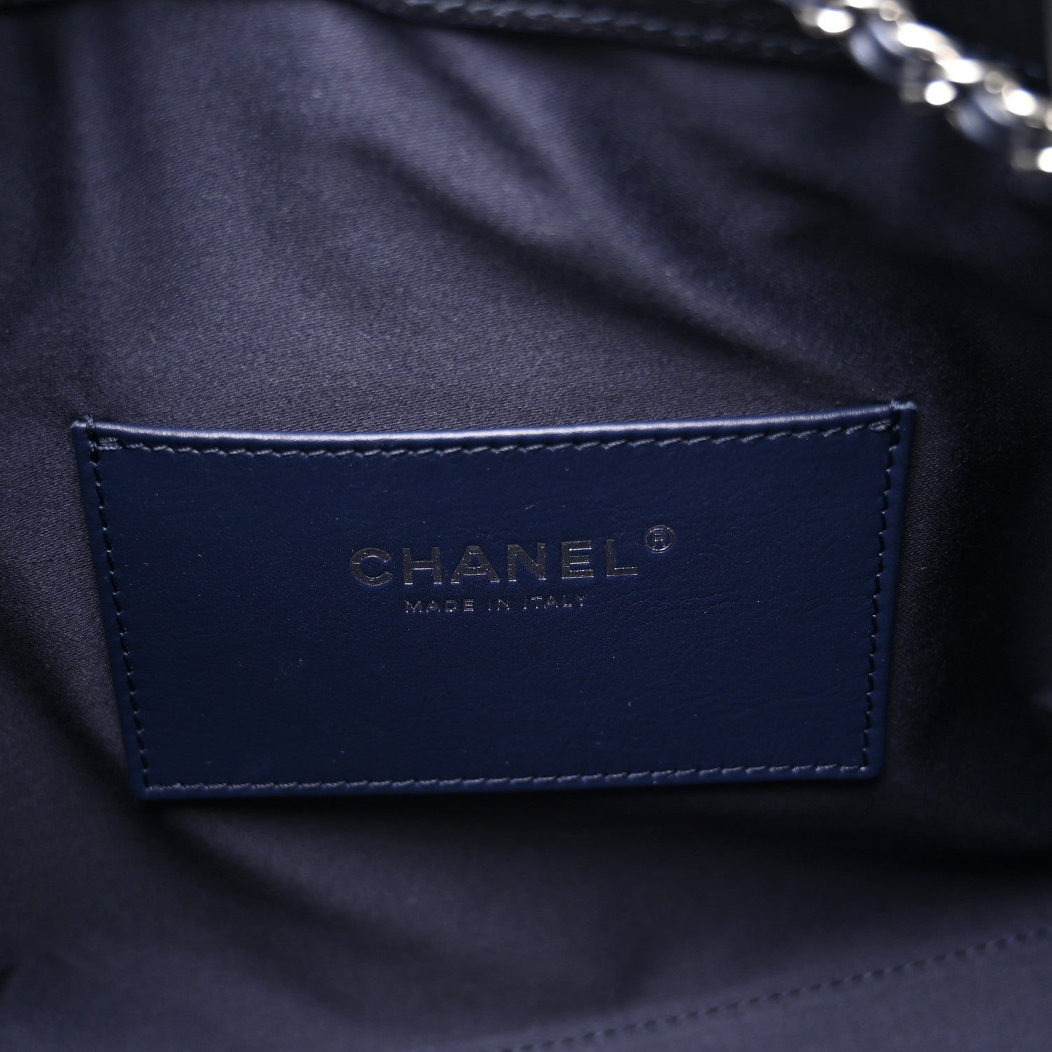 Chanel Caviar Quilted Small Chanel 25 Handbag Dark Navy 6 of 11