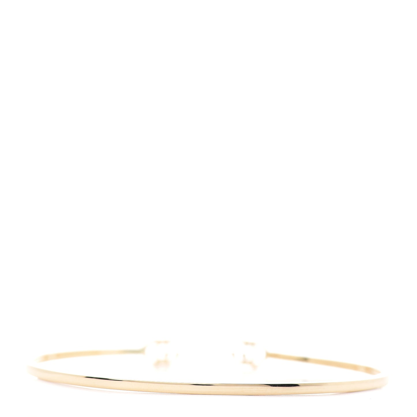 18K Yellow Gold GG Running Cuff Bracelet