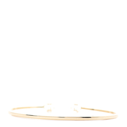 Gucci 18K Yellow Gold GG Running Cuff Bracelet 3 of 6