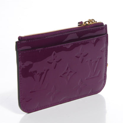 Louis Vuitton Vernis Key Pouch Amethyste 3 of 7