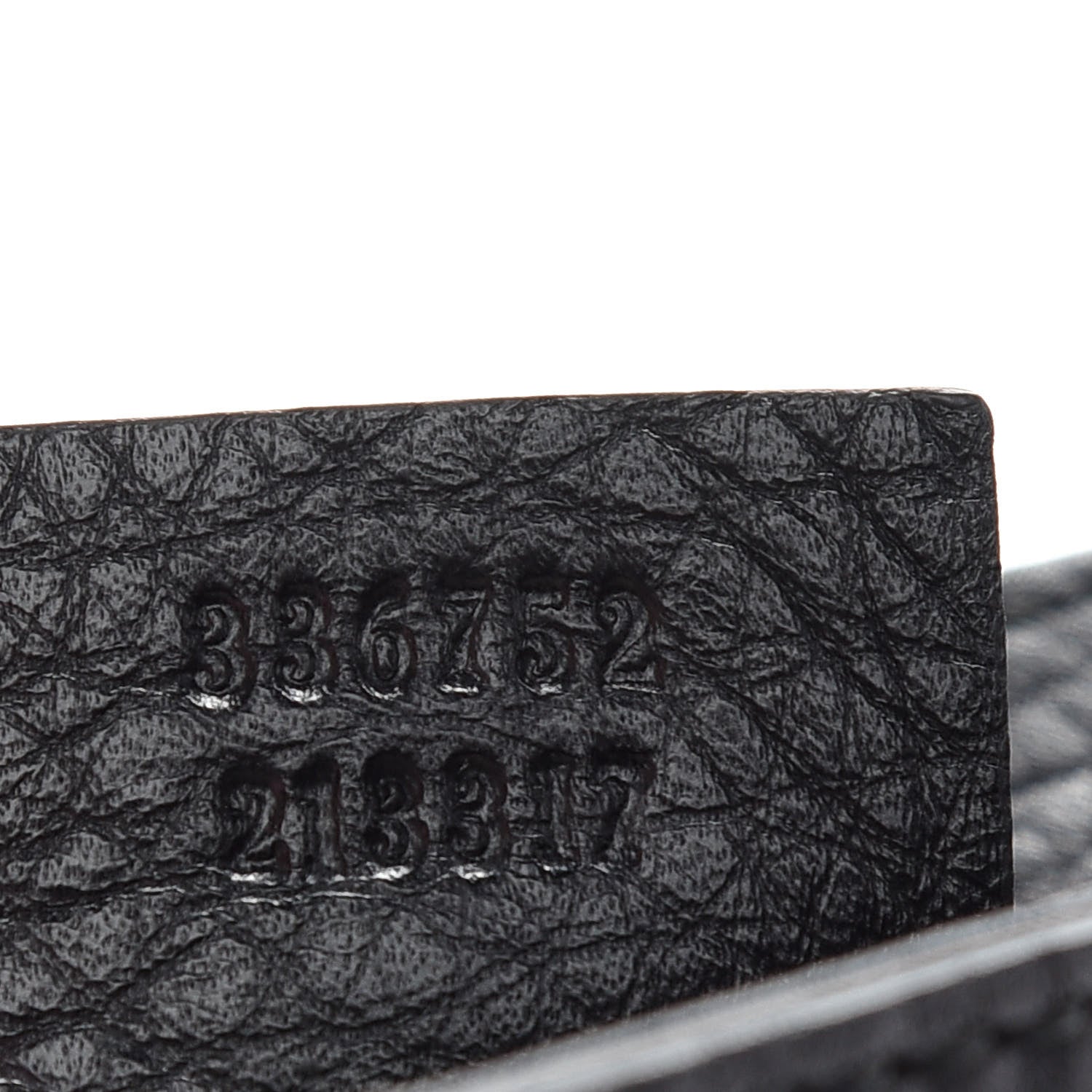 Gucci Pebbled Calfskin Medium Soho Flap Crossbody Black 7 of 9