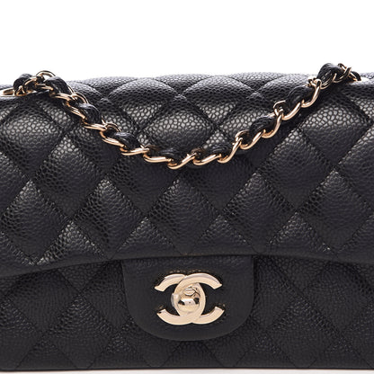 Chanel Caviar Quilted Mini Rectangular Flap Black 8 of 11