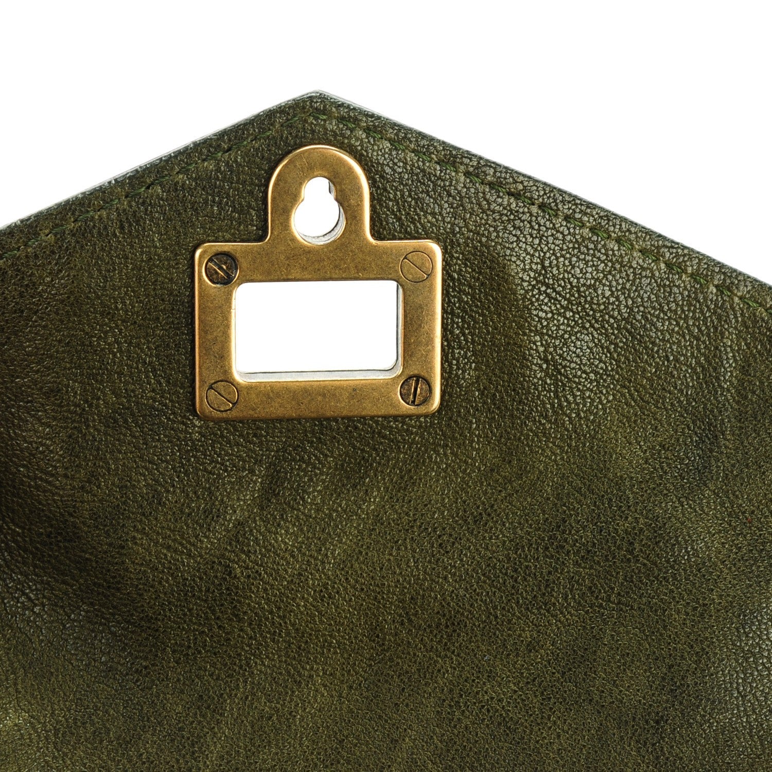 Proenza Schouler Lambskin Medium PS1 Satchel Military 9 of 10