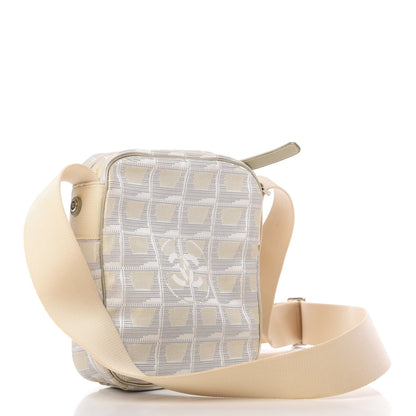 Chanel Nylon Travel Crossbody Bag Light Gold 3 of 9