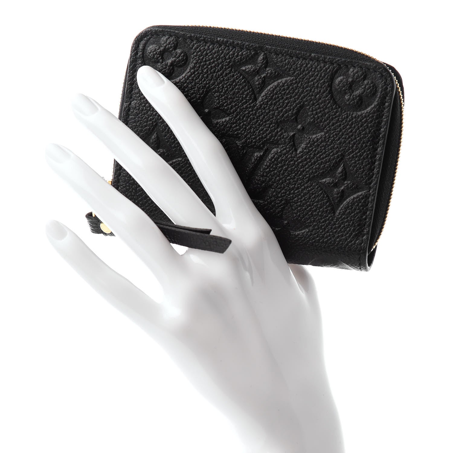 Louis Vuitton Empreinte Zippy Coin Purse Black 2 of 6
