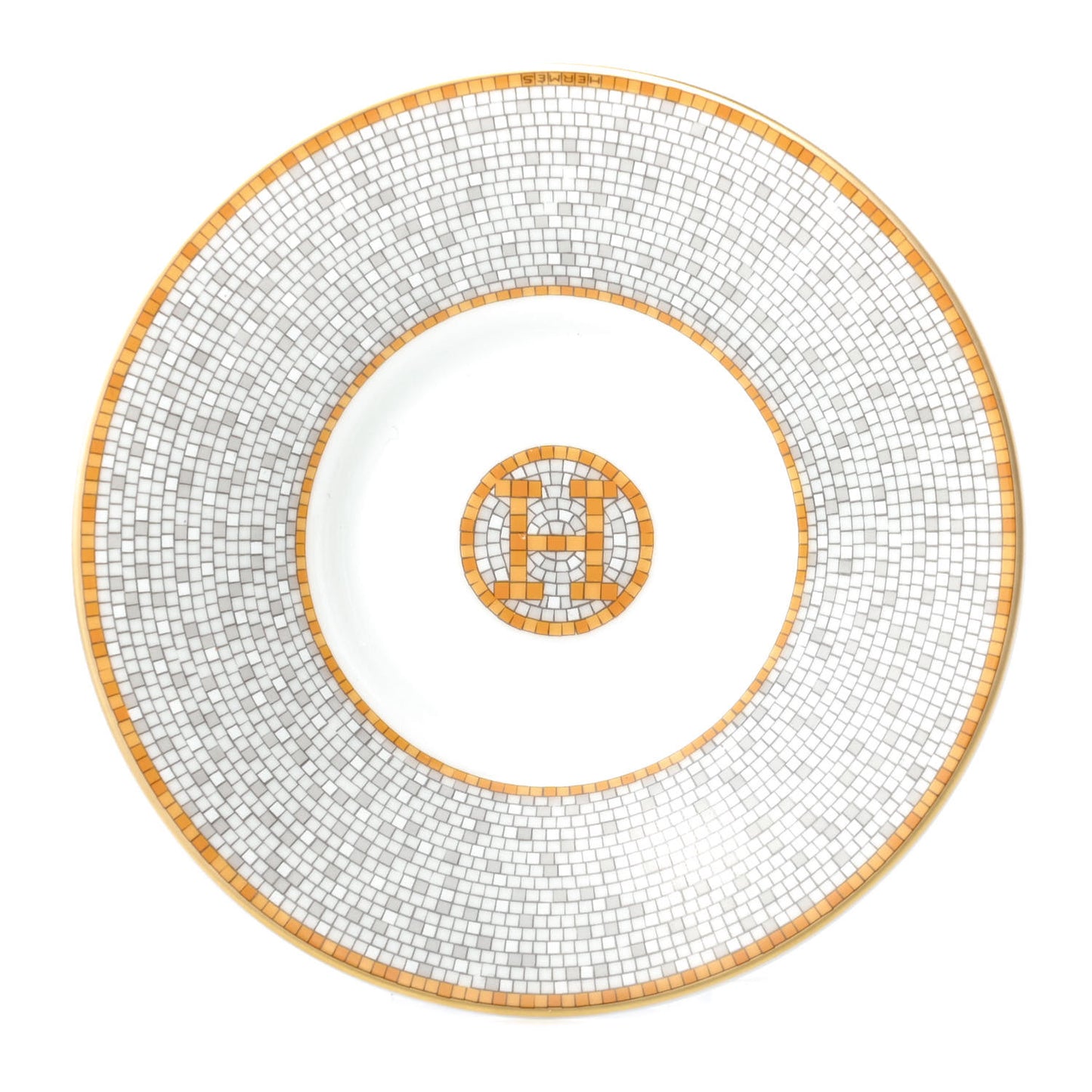 Porcelain Mosaique au 24 Coffee Cup and Saucer Set of 2