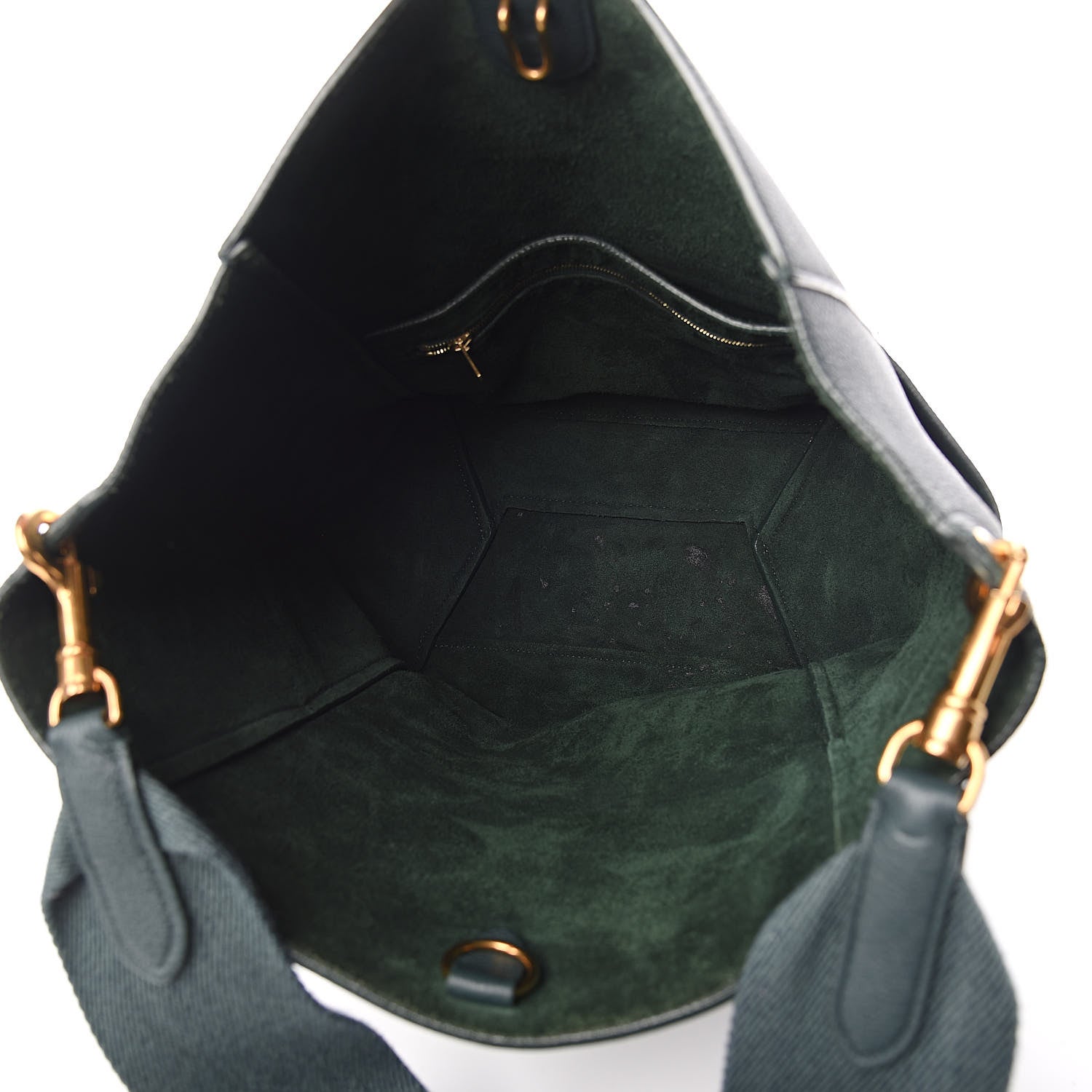 Celine Soft Grained Calfskin Sangle Bucket Bag Amazone 5 of 13