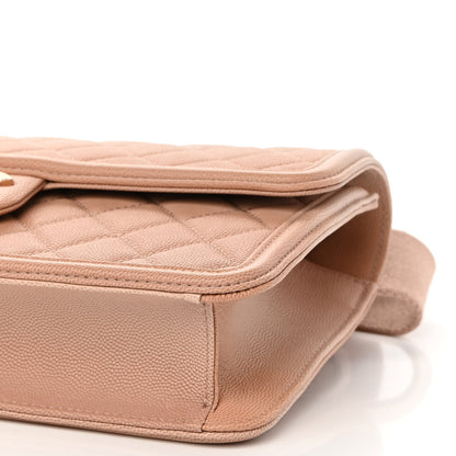 Chanel Caviar Quilted Medium Sunset On The Sea Flap Beige 10 of 11