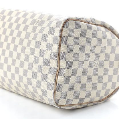 Louis Vuitton Damier Azur Speedy 35 6 of 10