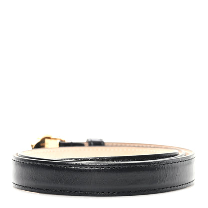 Versace Calfskin 2cm La Medusa Belt 80 32 Black 2 of 5