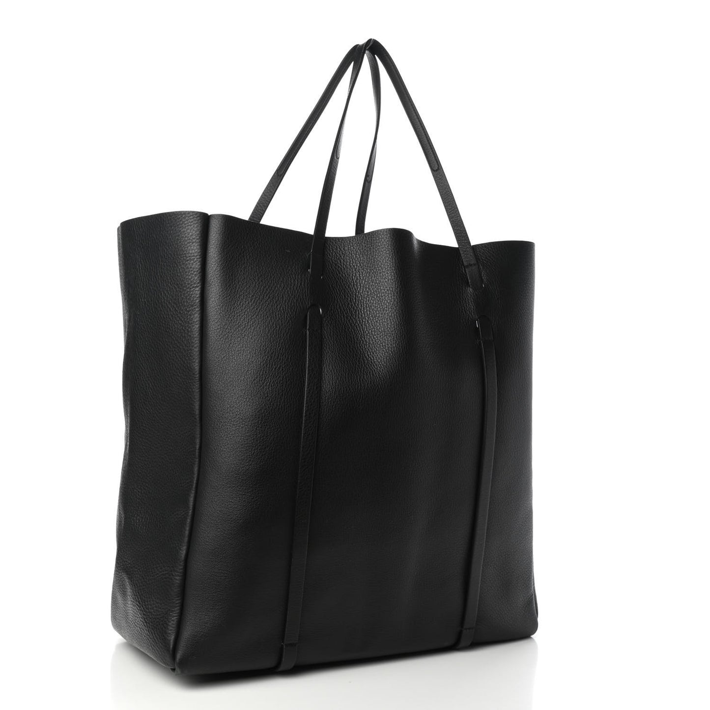 Veau Baltimore Double Sided Large Everyday Tote Black Purple