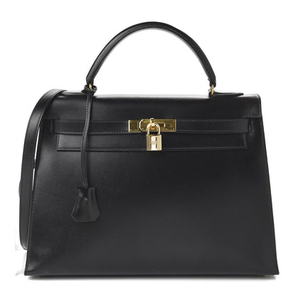 Hermes Box Kelly Sellier 32 Black 1 of 12