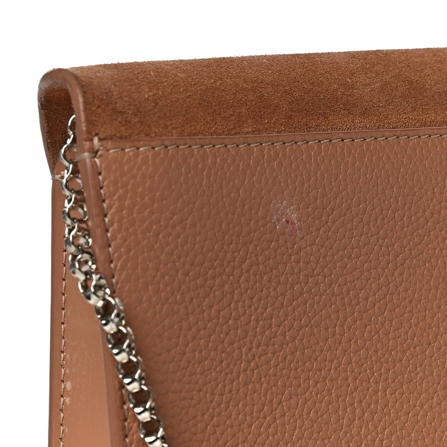 Veau Velours Calfskin Vero Dodat Clutch Cannelle