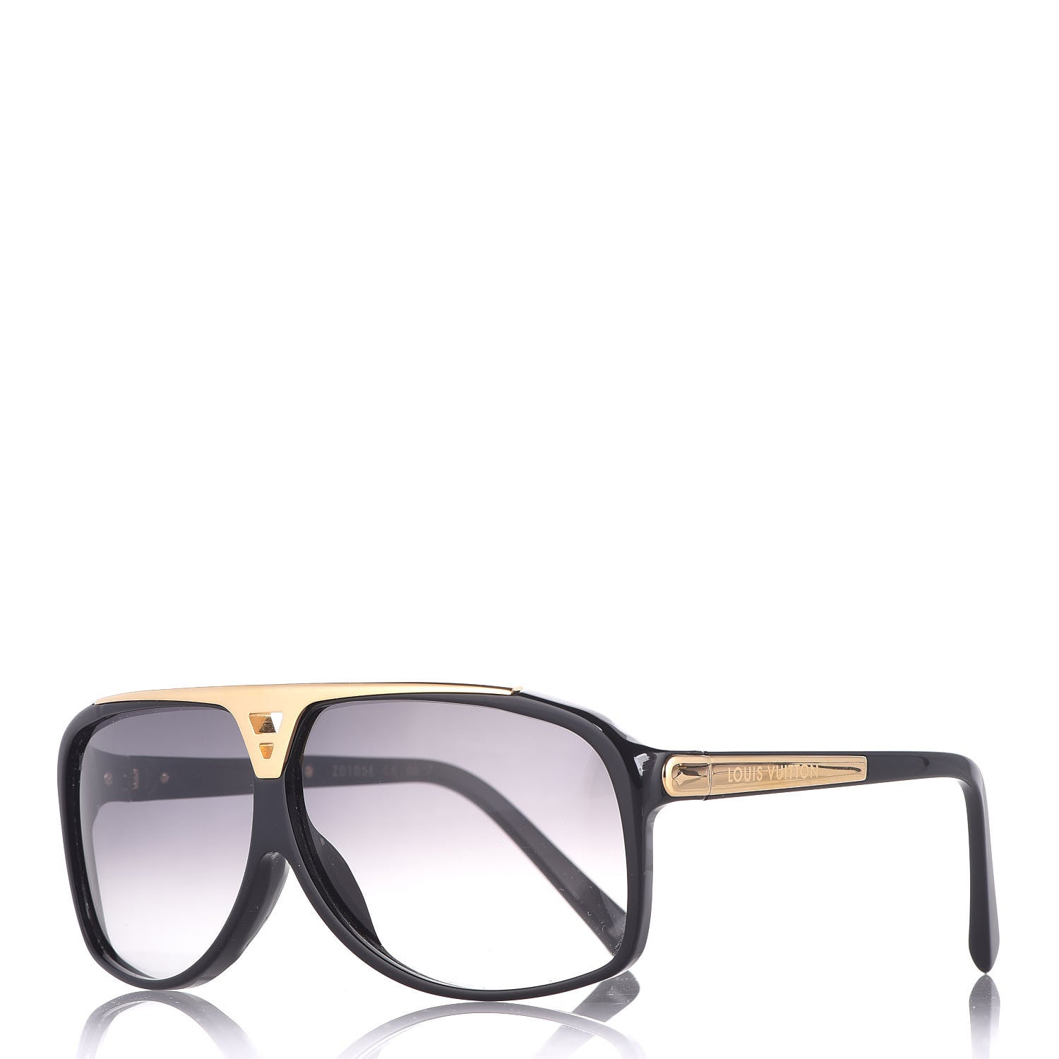 Louis Vuitton Evidence Sunglasses Z0350W Black 1 of 8