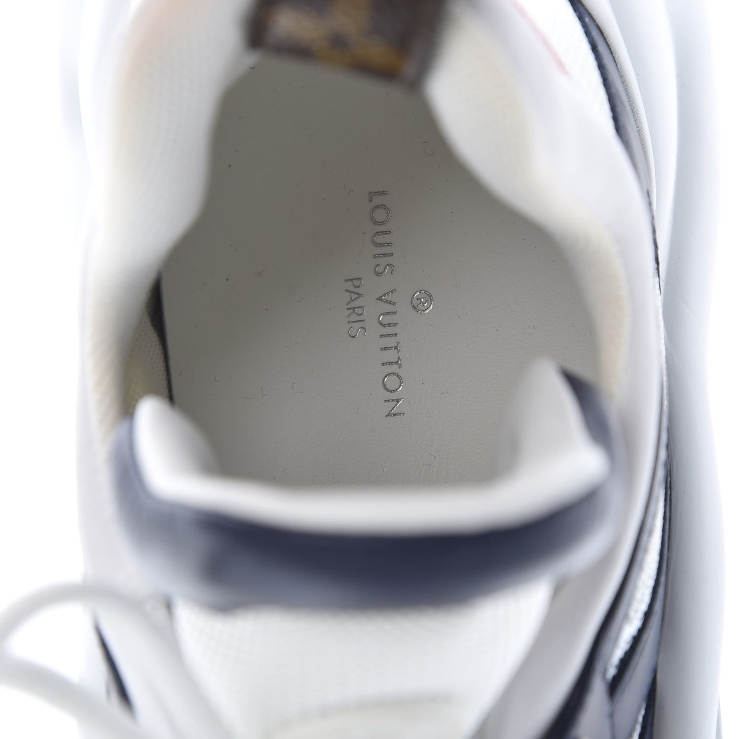 Calfskin Technical Nylon LV Archlight Sneaker 41 White Blue Pink