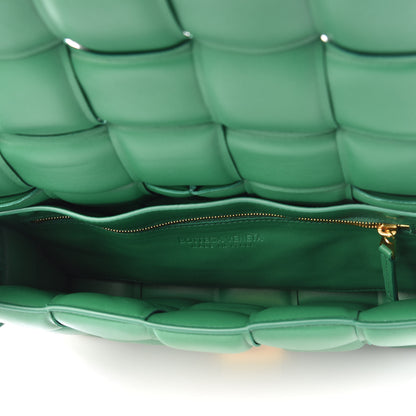 Bottega Veneta Nappa Maxi Intreccio Padded Cassette Crossbody Bag Racing Green 4 of 8