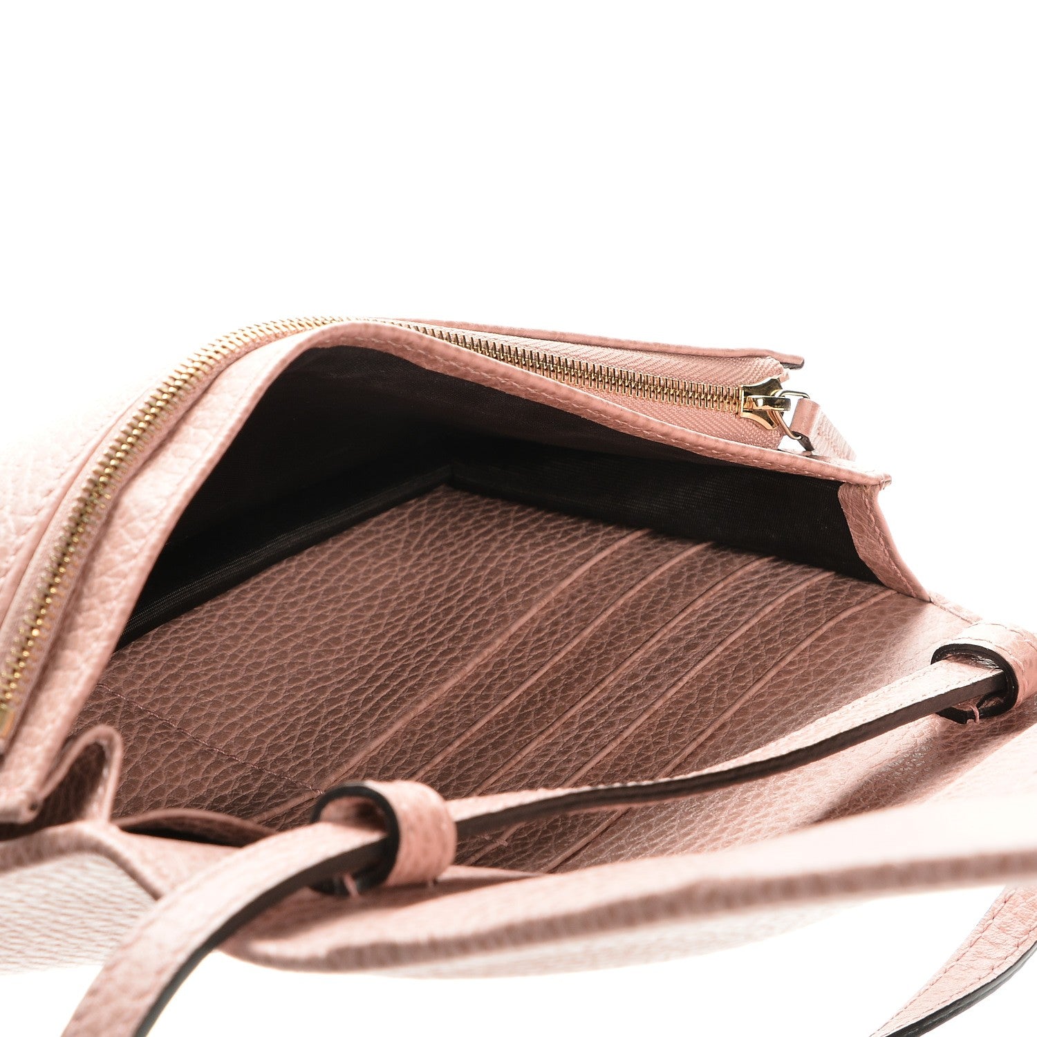 Gucci Dollar Calfskin Mini Swing Wallet Bag Soft Pink 5 of 7