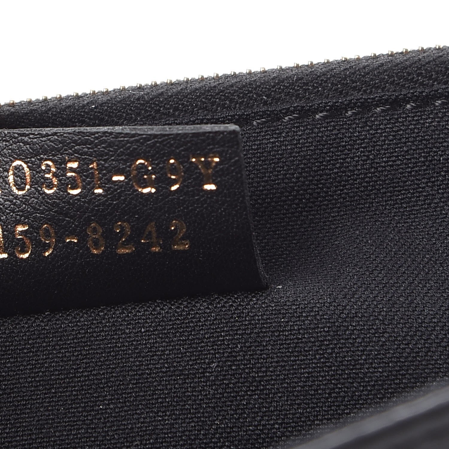 Fendi Vitello Flamingo Tube Macro Clutch Black 8 of 9