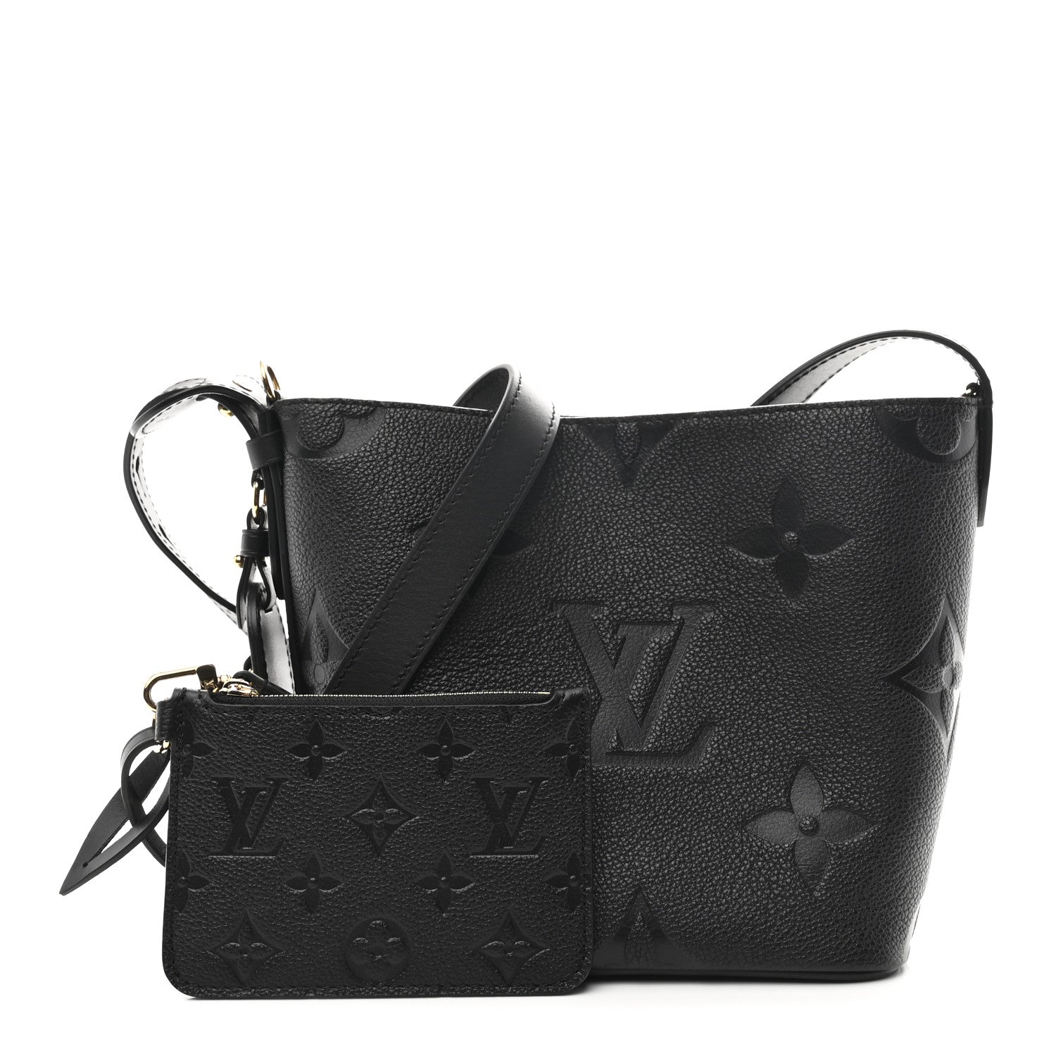 Louis Vuitton Empreinte Monogram Giant All In BB Black 3 of 11
