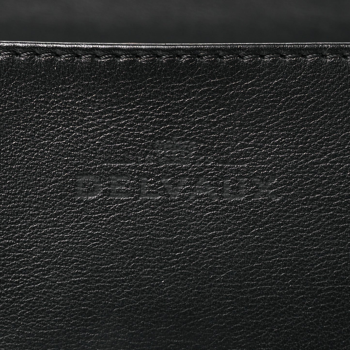 Calfskin MM Tempete Satchel Black