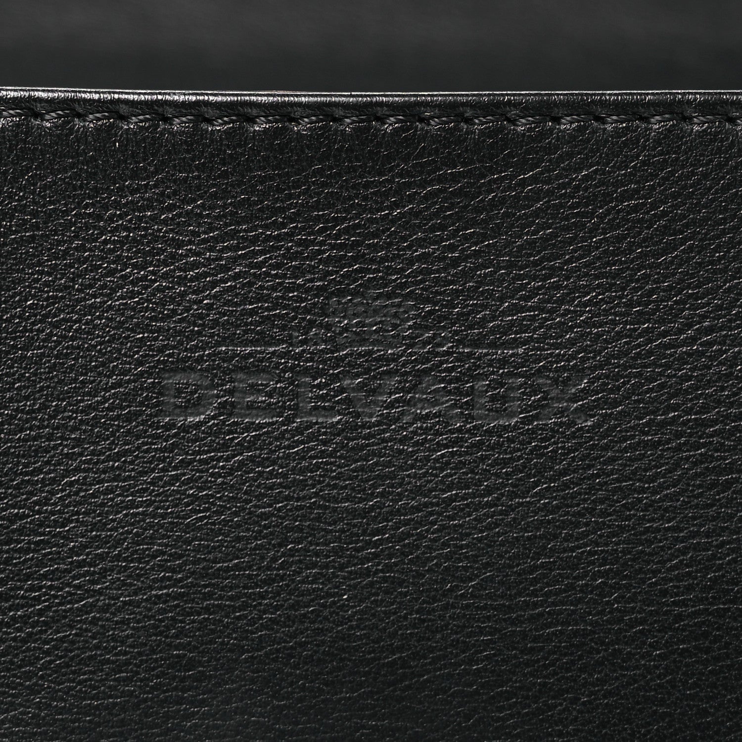 Delvaux Calfskin MM Tempete Satchel Black 6 of 14