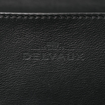 Delvaux Calfskin MM Tempete Satchel Black 6 of 14