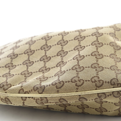 Gucci Monogram Medium Wave Hobo Dark Brown 6 of 10