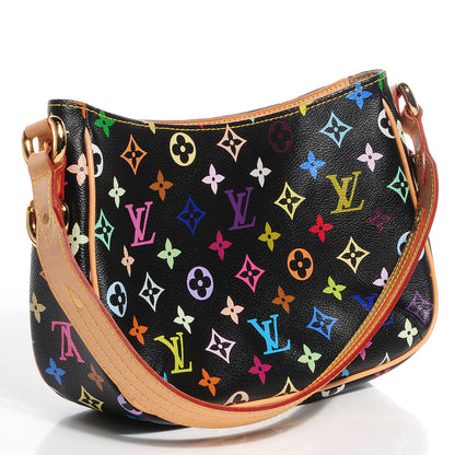 Louis Vuitton Monogram Multicolor Lodge PM Black 3 of 7