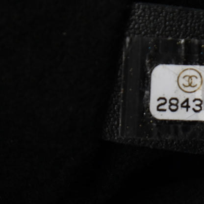 Chanel Caviar Deauville Drawstring Backpack Black 7 of 10