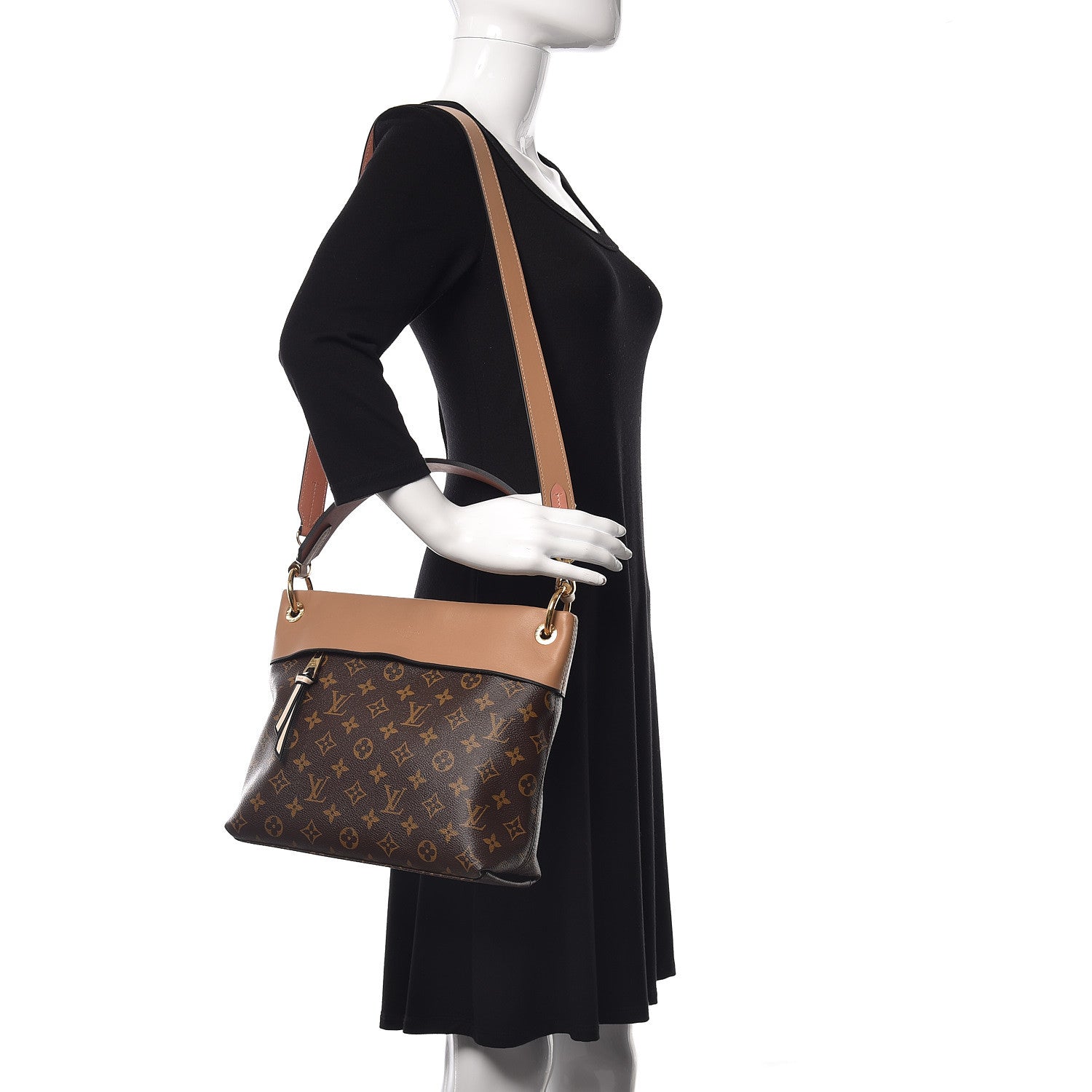 Louis Vuitton Monogram Tuileries Besace Sesame Peach Creme 2 of 7