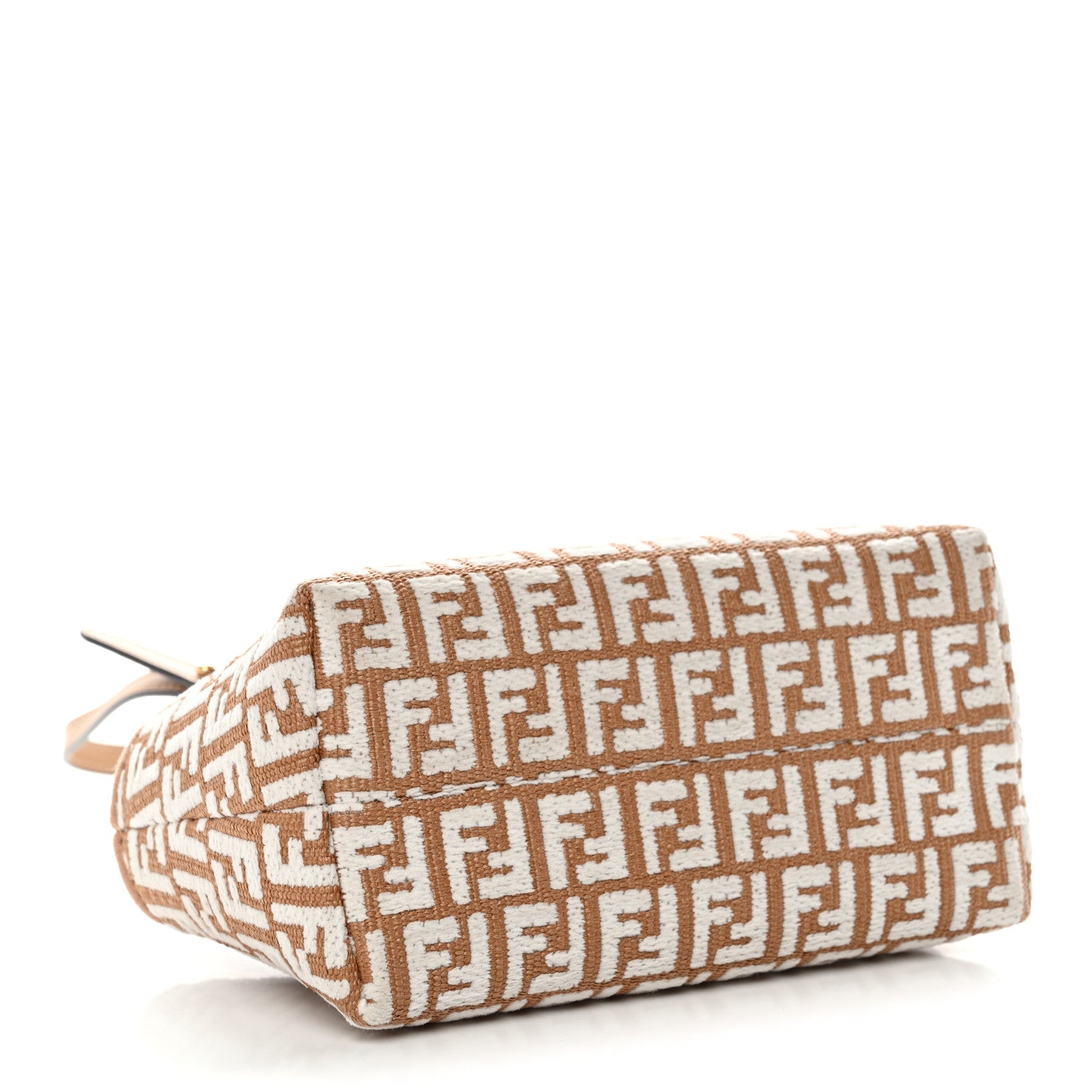 Fendi Raffia Chenille Vitello King Plexiglass Micro FF Mini By The